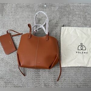 New Brown « Polène » style Tote Bag